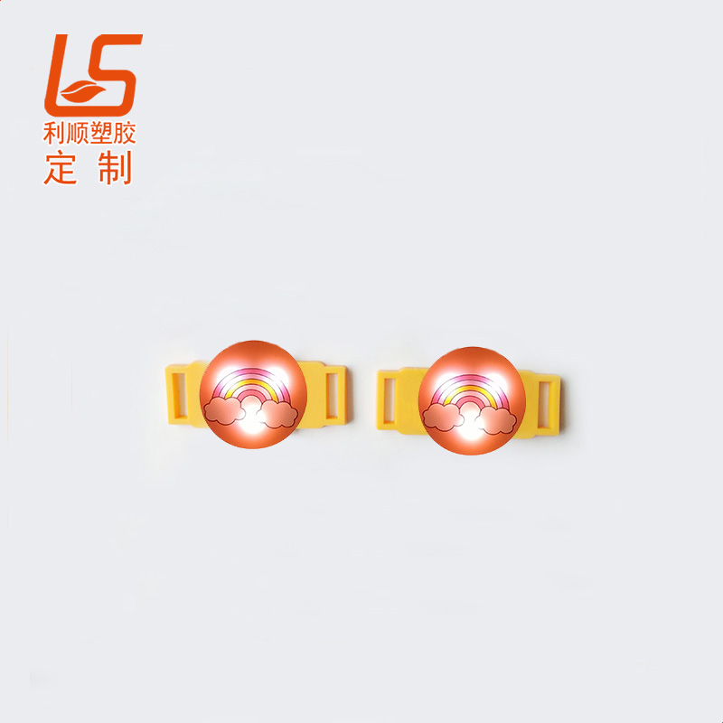 卡通公仔LED发光鞋扣
