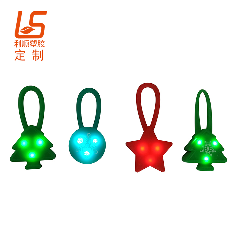 定制LED宠物发光吊坠 LED宠物闪光吊坠