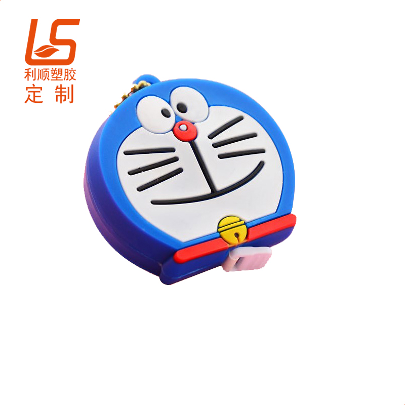 定制卡通公仔卷尺 PVC软胶卷尺