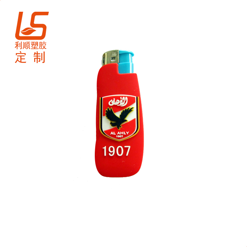 定制软胶打火机套 滴胶立体图案打火机套