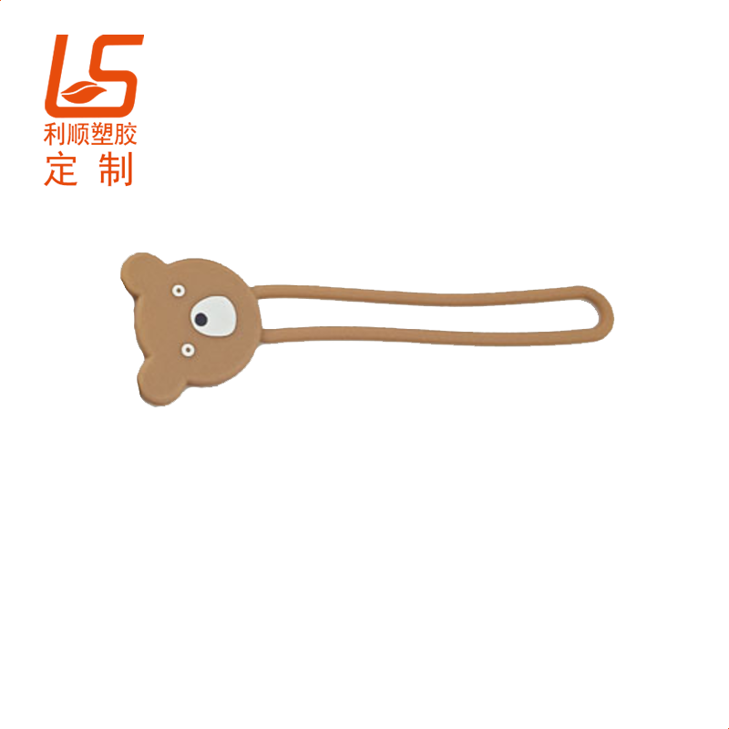 定制卡通硅胶绑线器 数据线绕线器