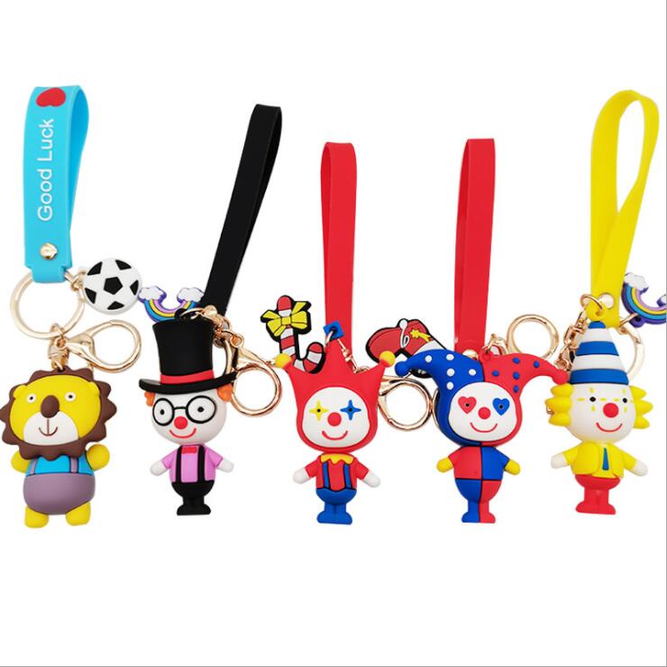 硅胶立体公仔钥匙扣