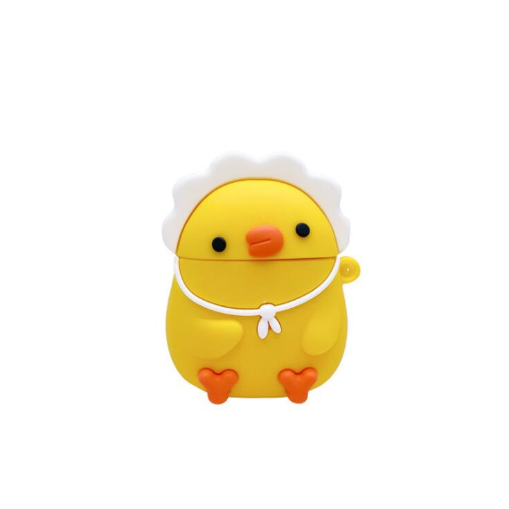 卡通小鸡硅胶蓝牙耳机套定制