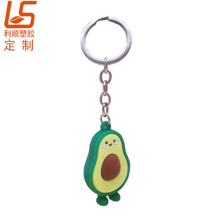 硅胶钥匙扣的硬度能做到多少？