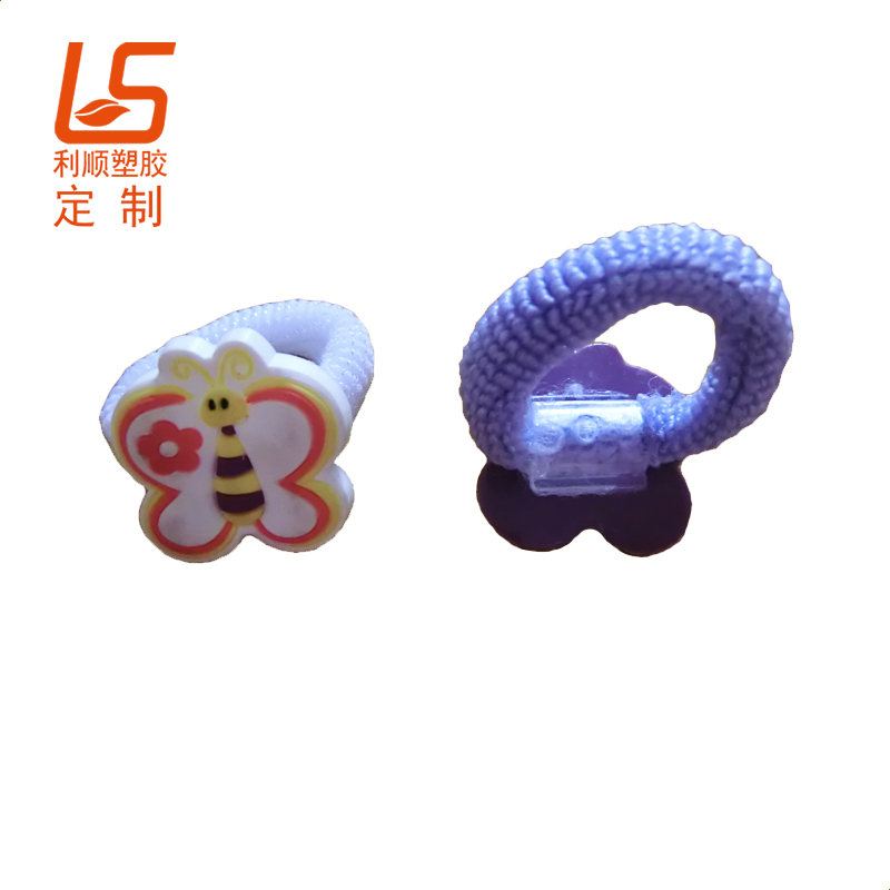 PVC软胶卡通发绳