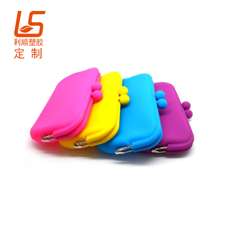 硅胶硬币收纳包硅胶零钱包 (8)