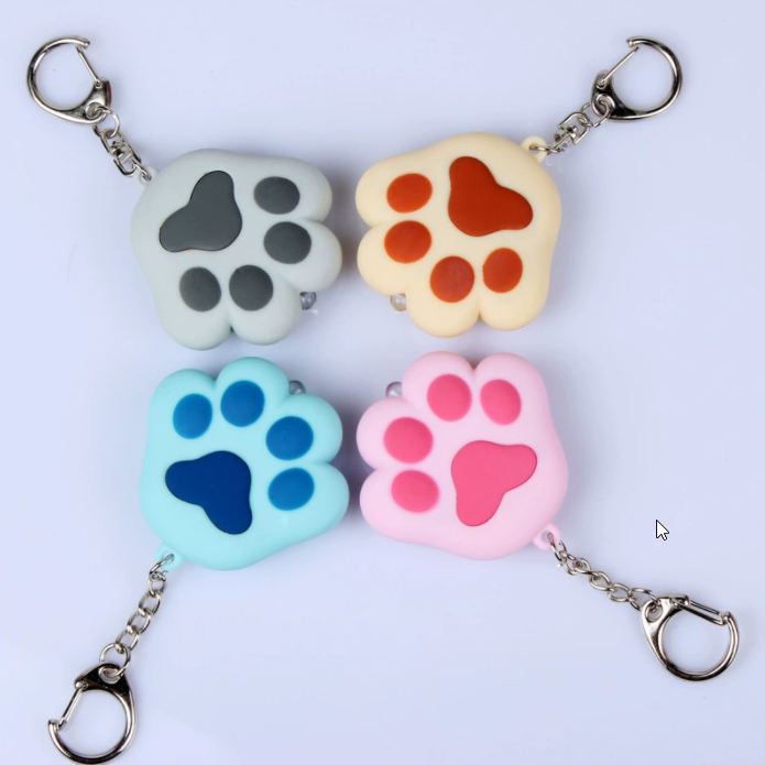 PVC软胶发声钥匙扣定制代工LED发光发声钥匙扣 (3)