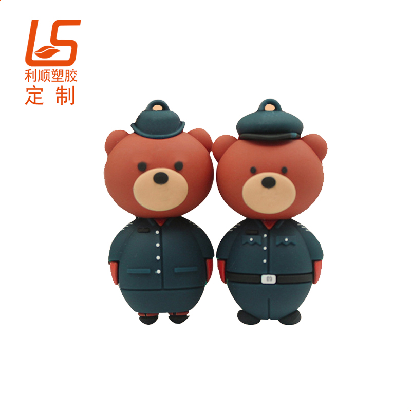 卡通pvc软胶立体公仔挂件_滴胶公仔挂饰