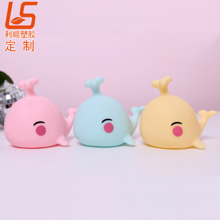 硅胶卡通公仔LED睡眠灯硅胶LED拍拍灯 (5)