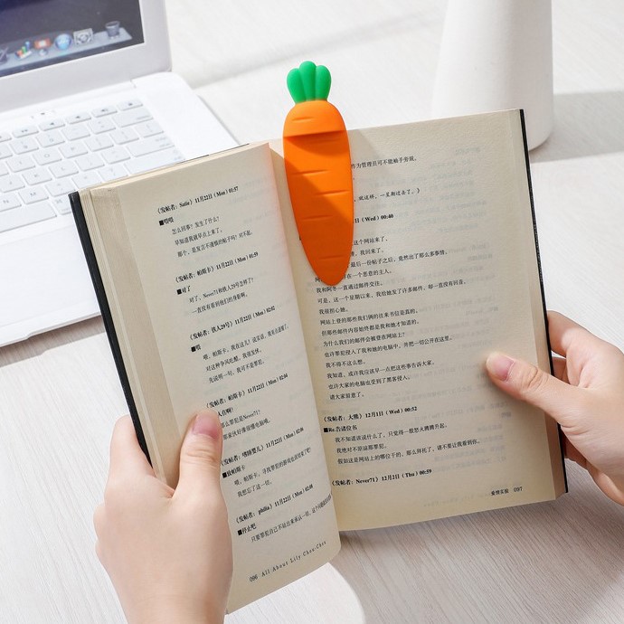 创意硅胶书签礼品定制硅胶书签