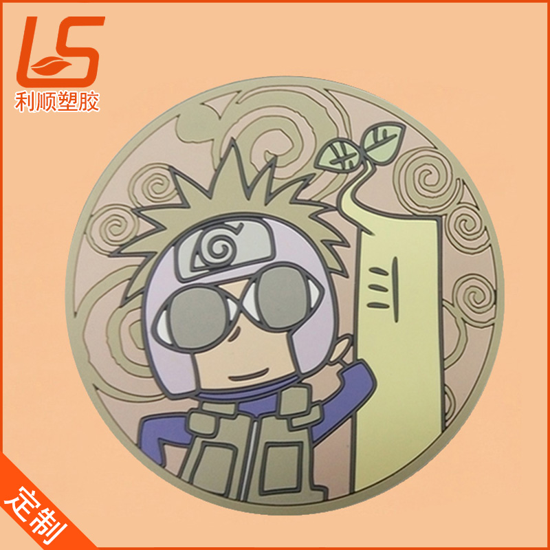 卡通硅胶杯垫采用的滴胶工艺的特点