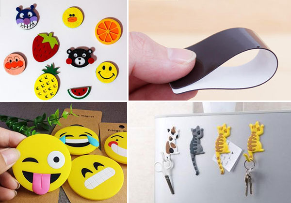 卡通磁性冰箱贴一般用于装饰冰箱
