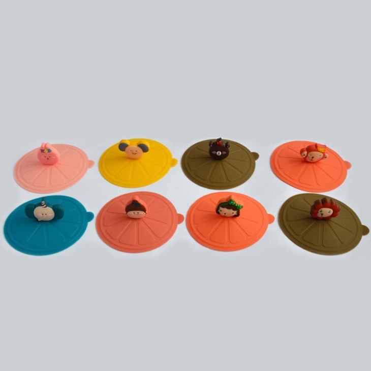 卡通公仔硅胶杯盖流行的原因